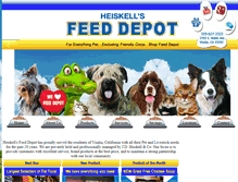 Tablet Screenshot of heiskellsfeeddepot.com